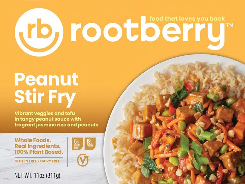 rootberry Peanut Stir Fry 6/11oz (retail pack)