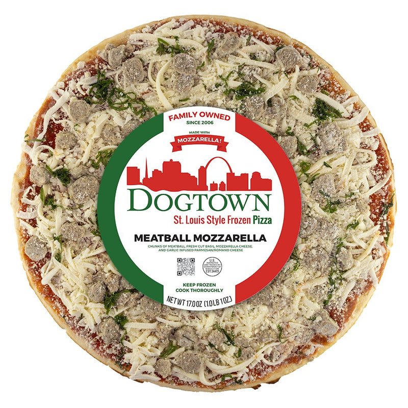 Dogtown Meatball Mozzarella Pizza 10/12"