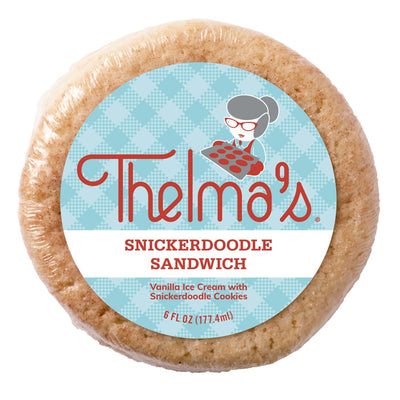 THELMAS Snickerdoodle Ice Cream Sandwich 12/6oz