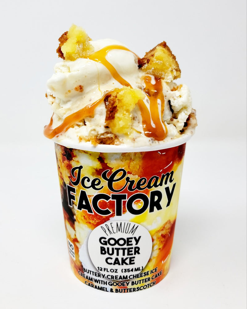 Gooey Butter Ice Cream PINT 12/12oz