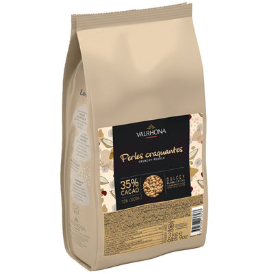 Valrhona Dulcey Blond Crunchy Pearls 3/3k