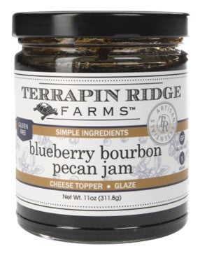 Blueberry Bourbon Pecan Jam 6/11oz