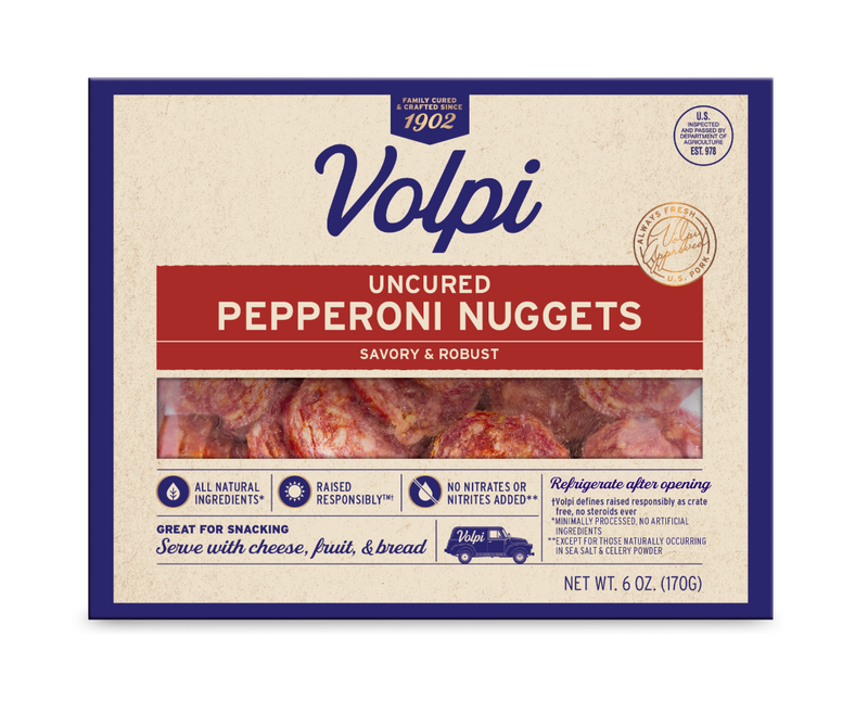 Volpi Sliced Thick Pepperoni Nuggets 12/6oz
