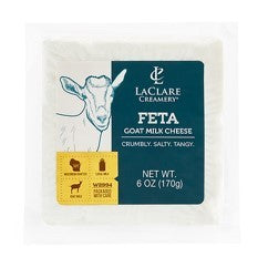 Goat Feta Retail Cuts 6/6oz
