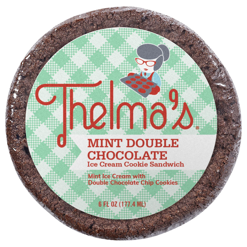 THELMAS Mint Choc Ice Cream Sandwich 12/6oz