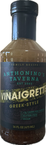 ANTHONINO'S Greek Dressing 12/16oz