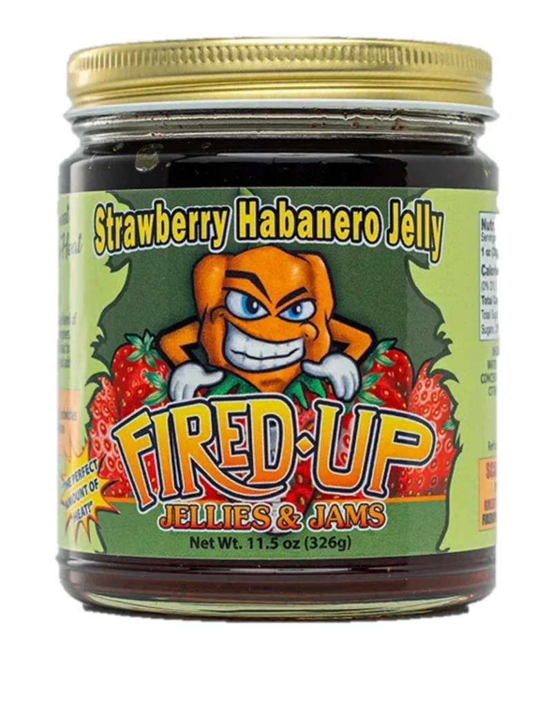 FIRED UP Strawberry Habanero 12/9z