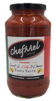 Chef Mel's 3 Cheese Sauce 6/24oz