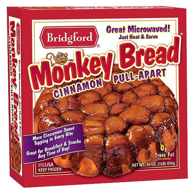Bridgford Cinnamon Monkey Bread 6/16oz