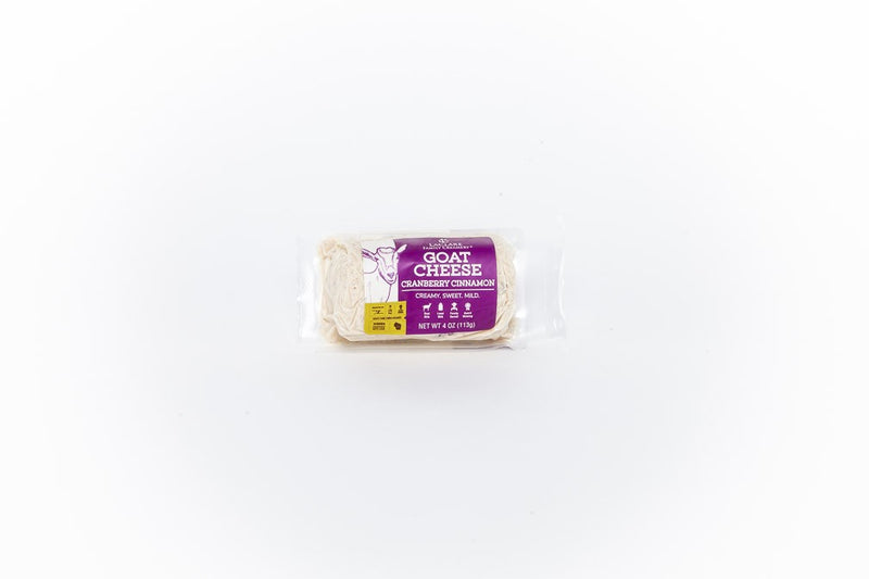 LaClare Cranberry Cinnamon Goat Log12/4oz