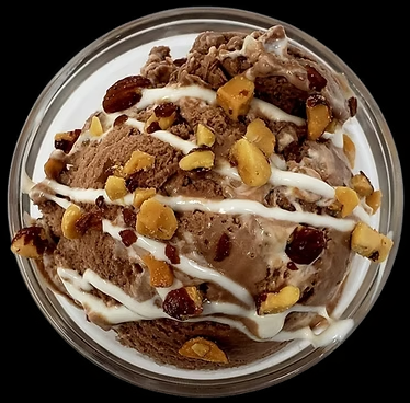 Rocky Road Ice Cream Tub 2.5 gal
