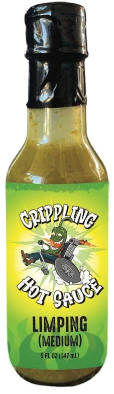 Crippling Hot Sauce Medium 12/5oz