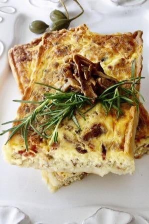 Apple Smk Bacon Swiss Tart 9/14"