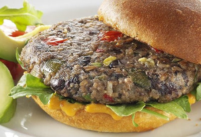 STUFFED FOODS Black Bean Burger 32ct