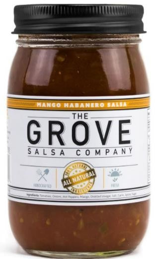 GROVE SALSA MANGO HABANERO 12/16oz