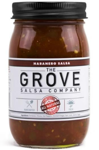 GROVE SALSA HABANERO 12/16oz