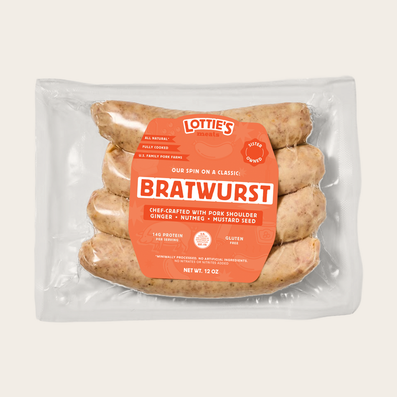 Lotties Bratwurst 12/12oz