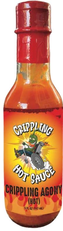 Crippling Hot Sauce Hot 12/5oz