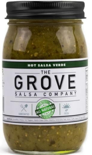 GROVE SALSA HOT VERDE 12/16oz