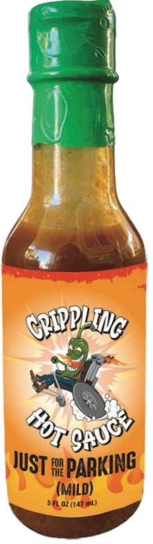 Crippling Hot Sauce Mild 12/5oz