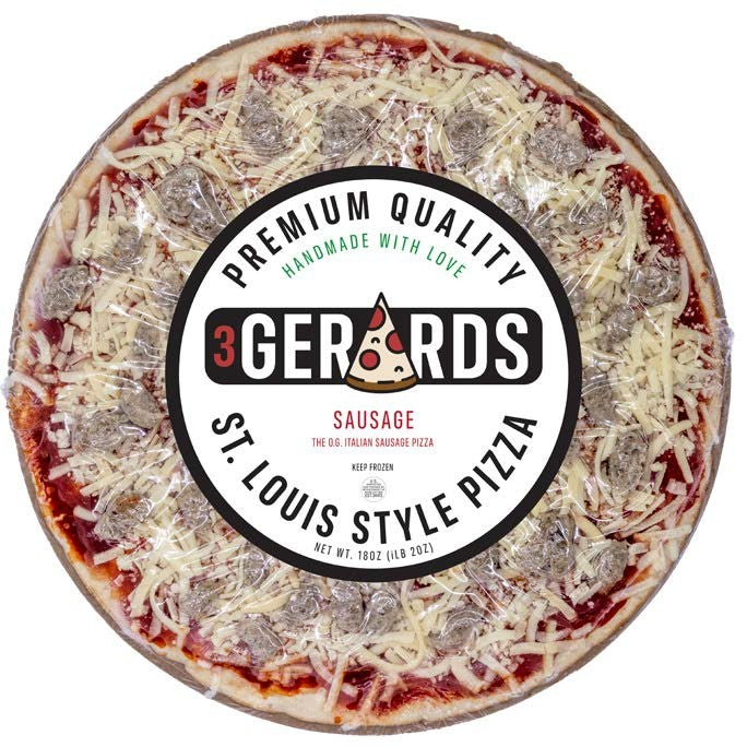 3Gerards Sausage Pizza 10/12"