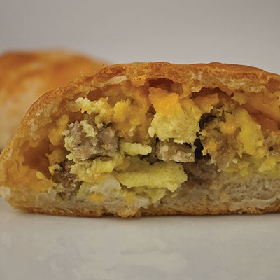 Biscuit with Egg, Applewood Smoked Bacon, and Ched