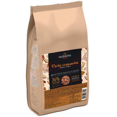 Caramelia Milk Chocolate Crunchy Pearls 3/3k
