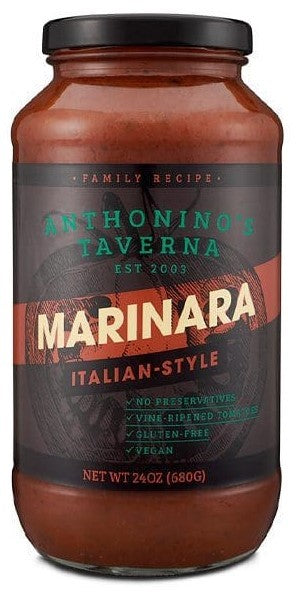ANTHONINO'S Marinara Sauce 6/24oz