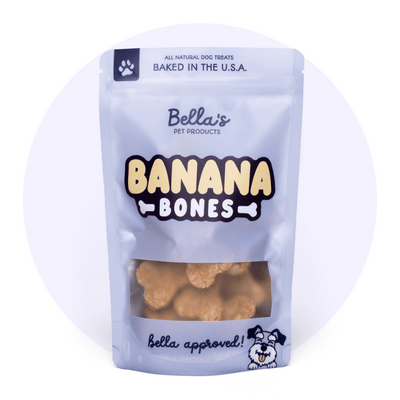 Bella's Pet Treats Banana Bones 8/oz