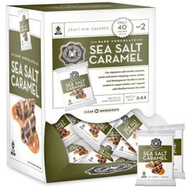 Mini Dark Caramel Square 50/.38oz