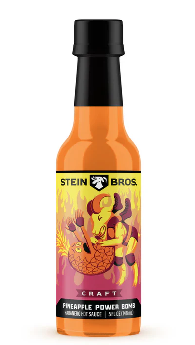 Stein Brothers Pineapple Bomb Hot Sauce 12/5oz