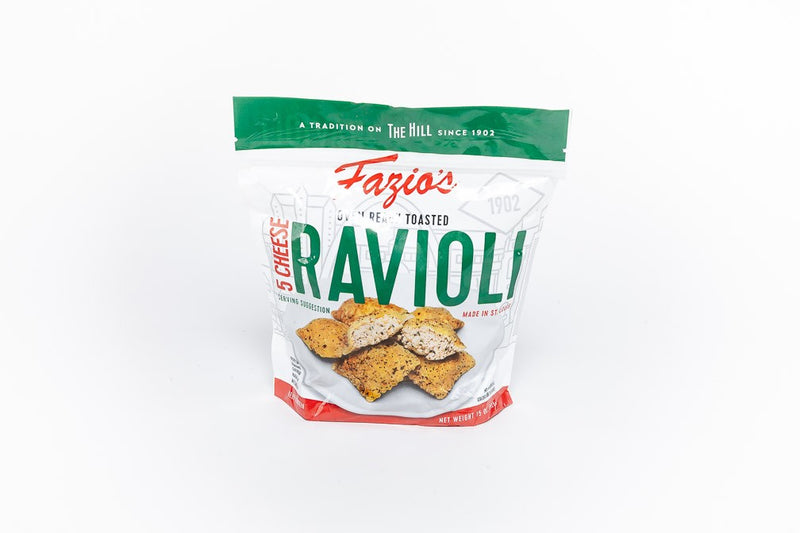 Fazio Toasted 5 Cheese Rav 6/14.5oz (retail pack)