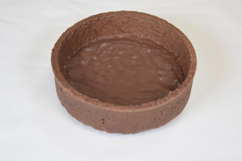 Large Round Chocolate Tart Shell 3.14" 72ct