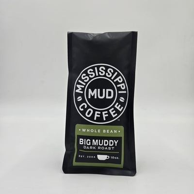 Mississippi Mud Coffee Big Muddy Bean 6/10oz