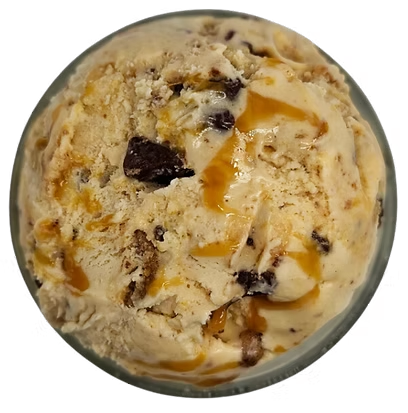 Salted Caramel Tracks Ice Cream PINT 12/12oz