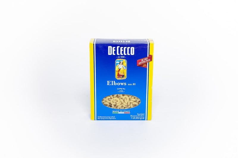 DeCecco Elbow Macaroni 20/1lb