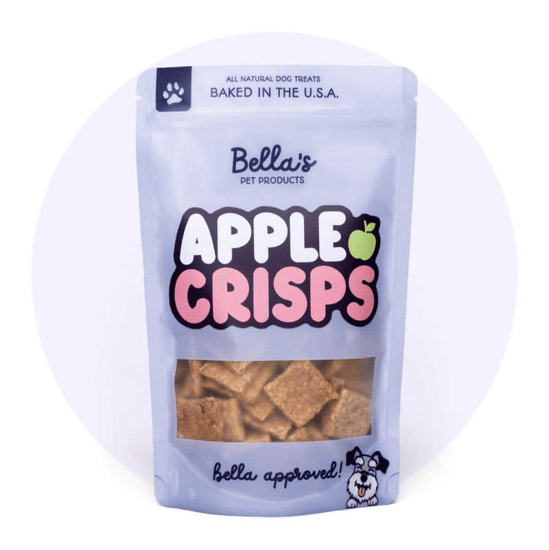 Bella's Pet Treats Apple Crisps 8/4oz