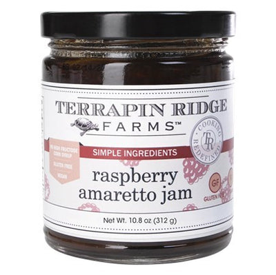 Raspberry Amaretto Jam 6/10.8oz