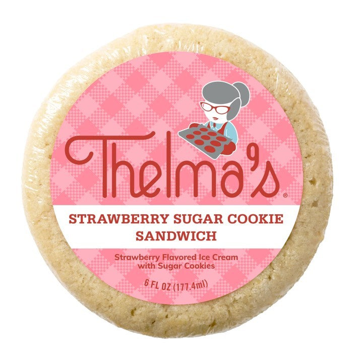 THELMAS Strawberry Ice Cream Sandwich 12/6oz