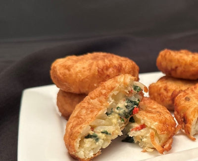Spinach & Pepper Stuffed Hash Brown 60ct