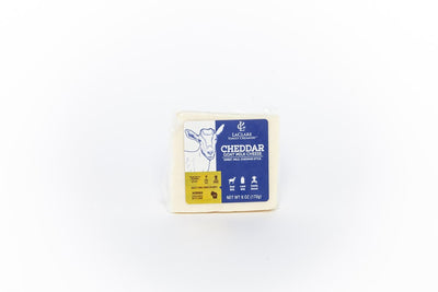 Goat Cheddar Retail Cuts 6/6oz