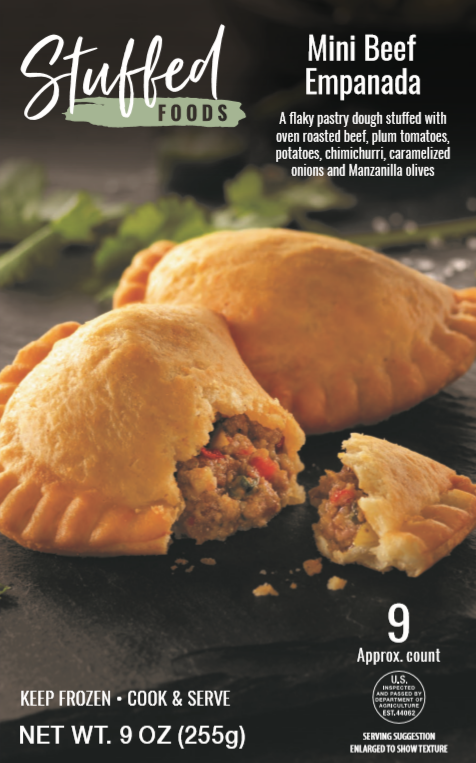 Stuffed Foods Mini Beef Empanada 8/9 oz