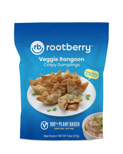 Veggie Rangoon Dumplings 8/9.6oz (retail pack)