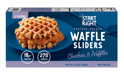 Start Right Chickn Waffle Slider 8/9z (retail pack