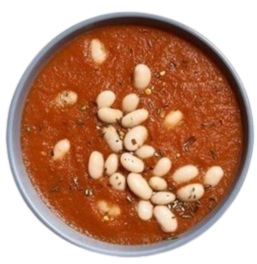 VEGAN Tomato White Bean Soup 16lb