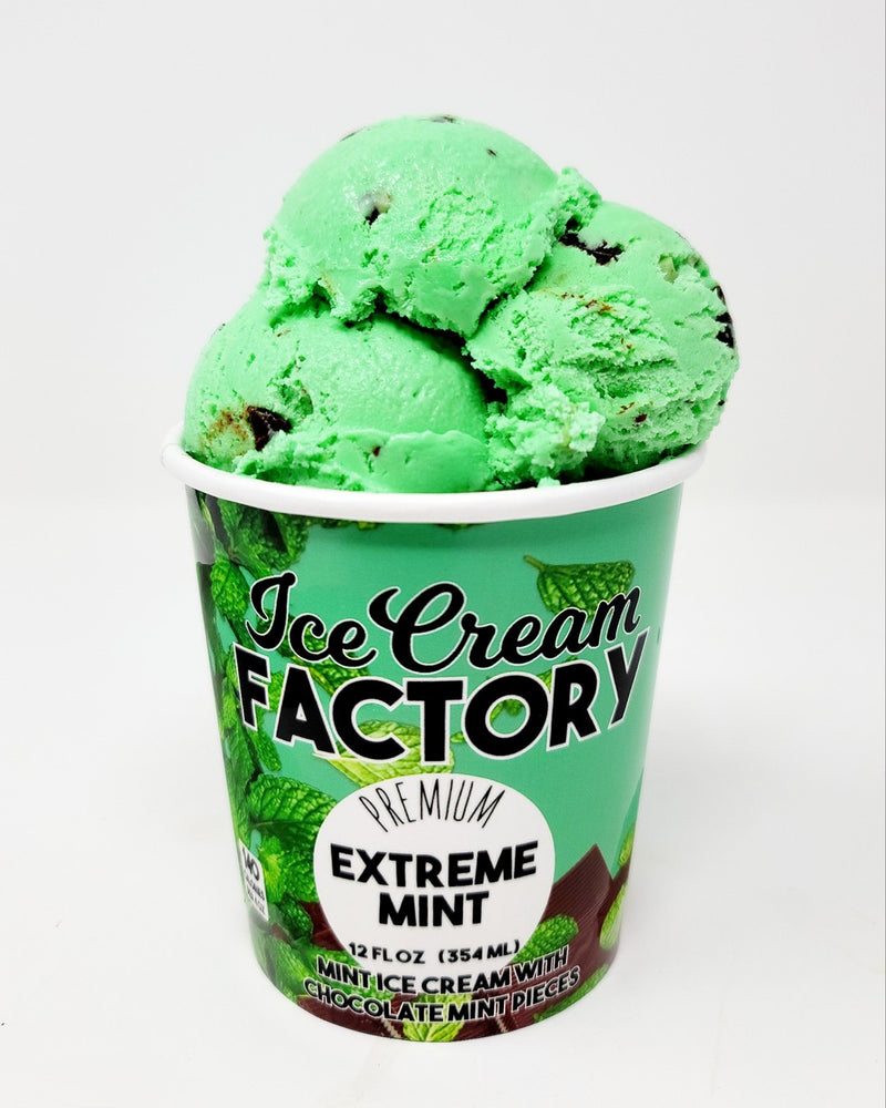 Extreme Mint Ice Cream PINT12/12oz
