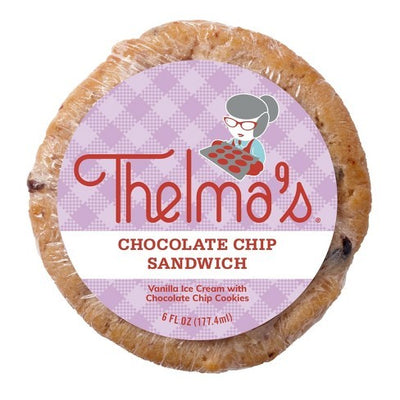 THELMAS Chocolate Chip Ice Cream Sandwich 12/6oz