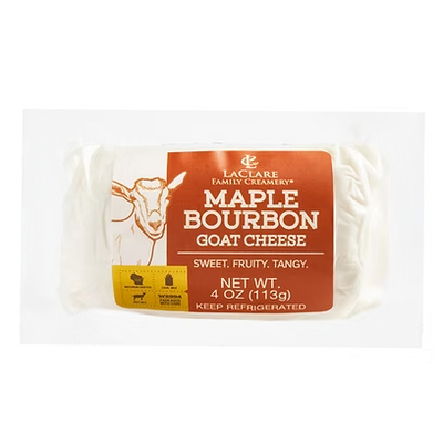 LaClare Maple Bourbon Goat Log12/4z