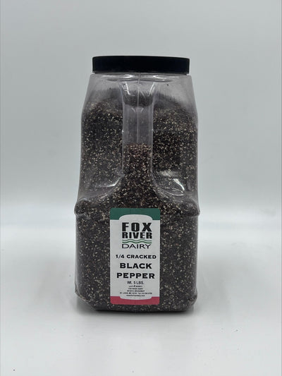 5lb Quarter Cracked Black Pepper