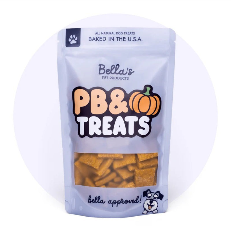 Bella's Pet Snacks Peanut Butter & Pumpkin 8/4oz